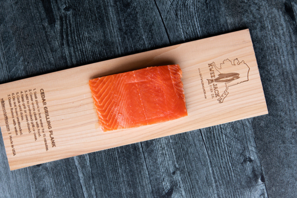 Planked Cedar Planked Salmon – Kwee-Jack Fish Co.