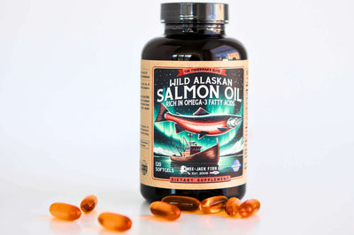 Wild Alaskan Salmon Fish Oil Supplement