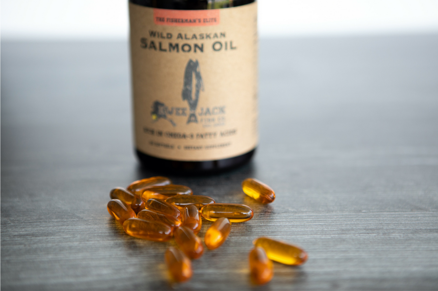 Wild Alaskan Salmon Oil Omega-3 Supplement (Delivery - BIL)