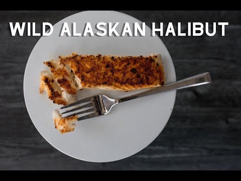 Video showing a Kwee-Jack Fish Co. wild caught alaskan halibut share.