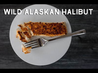 Wild Alaskan Halibut video - what it looks like and how it's packaged